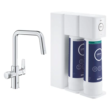 Grohe Blue Pure Eurosmart U-kifolyós kezdőkészlet fordított ozmózisos mineralizációs szűrővel