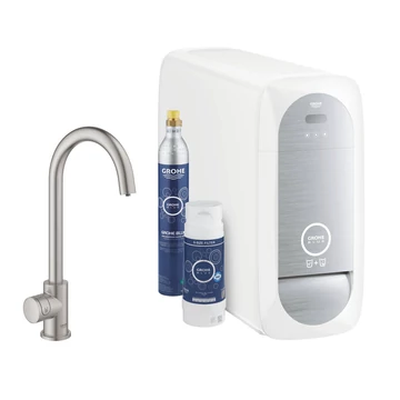 Grohe Blue Home Mono Starter készlet, matt szuperacél