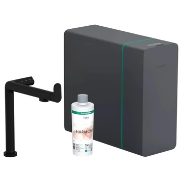 Hansgrohe Aqittura M91 Sodasystem konyhai csapt. 240, 1jet, matt fekete