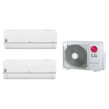 LG multi split klíma szett - kültéri: 6,2kW(MU3R21), beltéri: 2,5kW(PC09SK) + 3,5kW(PC12SK)