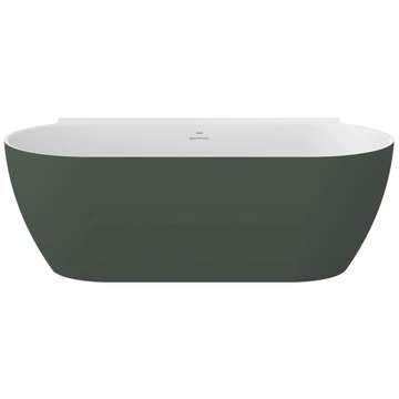 Ravak Freedom Wall II TEC akrilkád 1700x870 grey green/fehér, fehér lefolyó