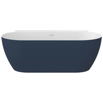 Ravak Freedom Wall II TEC akrilkád 1700x870 deepsea blue/fehér, fehér lefolyó