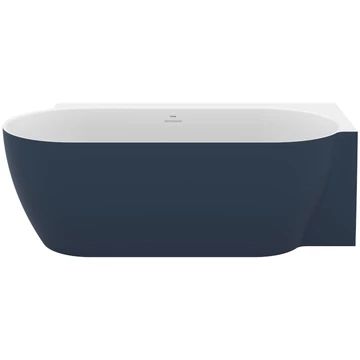 Ravak Freedom Corner II TEC R akrilkád 1750x860 deepsea blue/fehér, fehér lefolyó