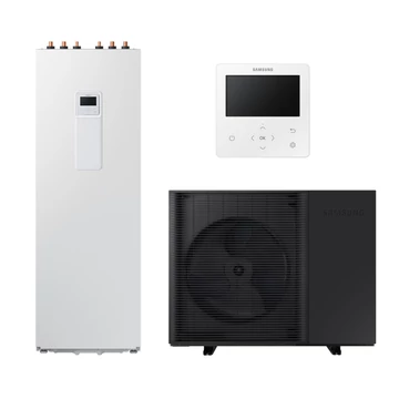 Samsung Mono ClimateHub R290 hőszivattyú 12 kW + 200l-es tartály + vezetékes szabályzó, 1 fázis