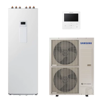 Samsung Mono ClimateHub R32 hőszivattyú 12 kW + 260l-es tartály + vezetékes szabályzó, 1 fázis