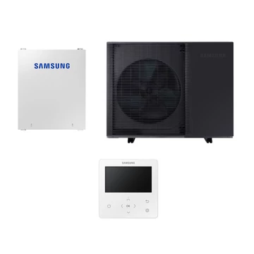 Samsung Mono HT Quiet R32 hőszivattyú 14 kW + vezérlő szett (szelepvezérlő + szabályzó), 3 fázis