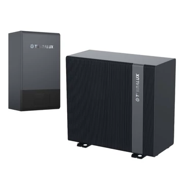TERRALUX Hi-Master 6 monoblokk levegő-víz hőszivattyú, 1fázis Wi-fi-s, 6,61kW+ HS10 hidr. modul TERRALUX Hi-Master 6 monoblokk levegő-víz hőszivattyú, 1fázis Wi-fi-s, 6,61kW+ HS10 hidr. modul