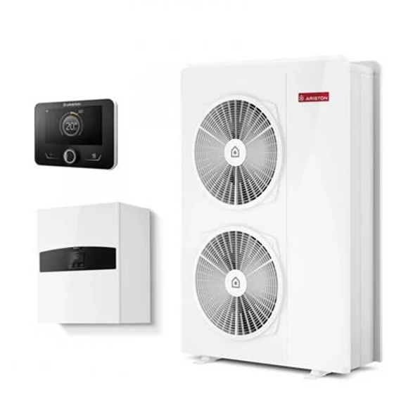 Ariston Nimbus Plus 150 M NET R32 monob. hősziv. 15 kW, fali beltérivel, 1 fütőkör, 1 fázis