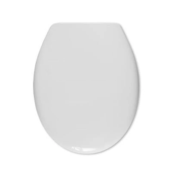 AquaRosa WC ülőke, Corsica rozsdamentes zsanérral, fehér