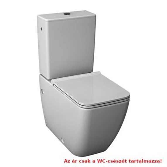 Jika Cubito Pure monoblokkos WC-csésze univerzális csatlakozással, mélyöblítésű, fehér 67 cm