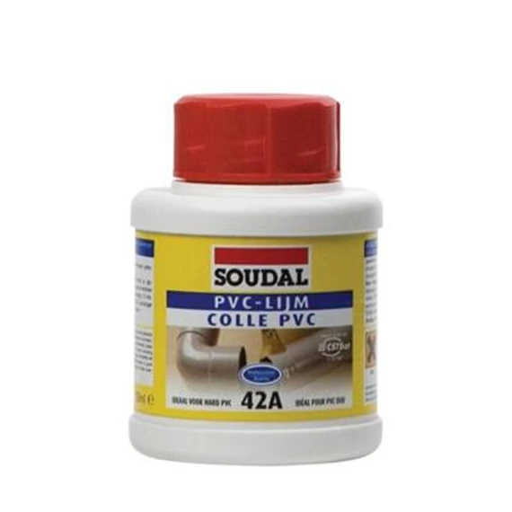 Soudal PVC ragasztó 42A 250ml/db (120782)