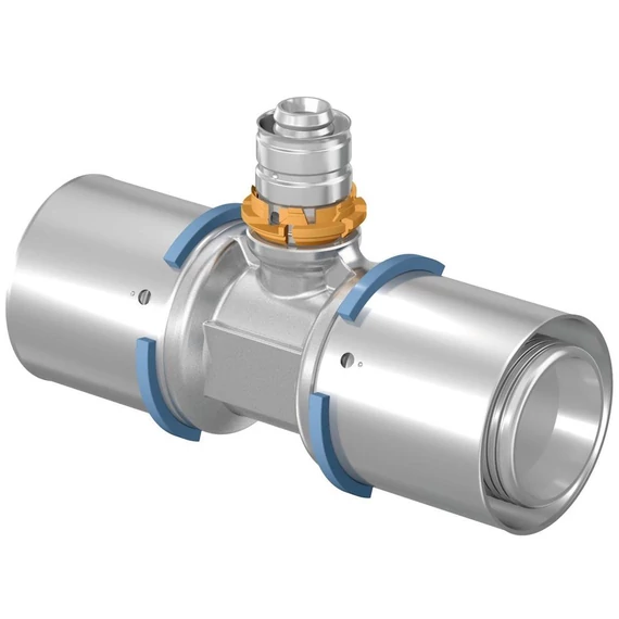 Uponor S-Press Plus réz T-idom szűkített 40-32-40
