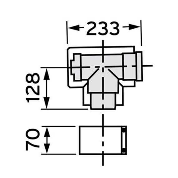 VAILLANT 80/125 ALU T-idom vizsgálóny.