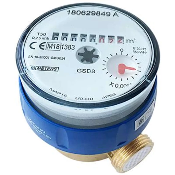 vízóra hideg 1/2" 110mm B-meters fedél nélk.  ( GSD8)