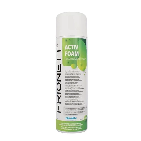 Install klíma Frionett Activ Foam klímatisztító hab